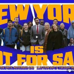 ZOHRAN MAMDANI: NEW YORK IS NOT FOR SALE