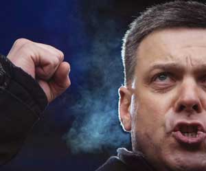 Ο ηγέτης των Ουκρανών νεοναζί Oleh Tyahnybok