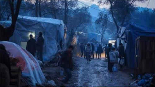 Χριστούγεννα 2019 στη Μόρια. Λέσβος