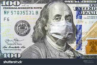 corona virus dollar