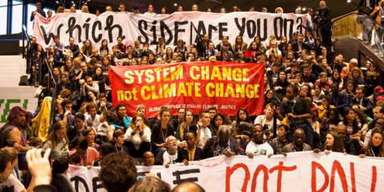System Change not Climate Change
