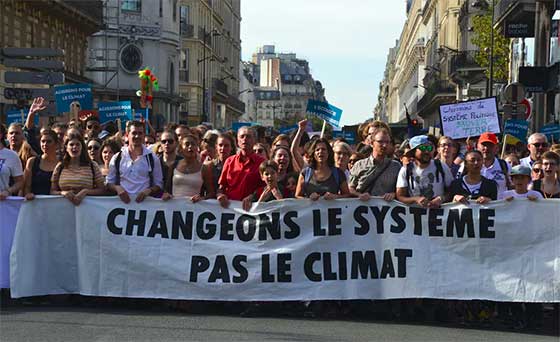 Changeons le systeme pas le climat