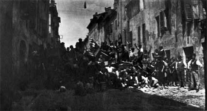 Italia barricata