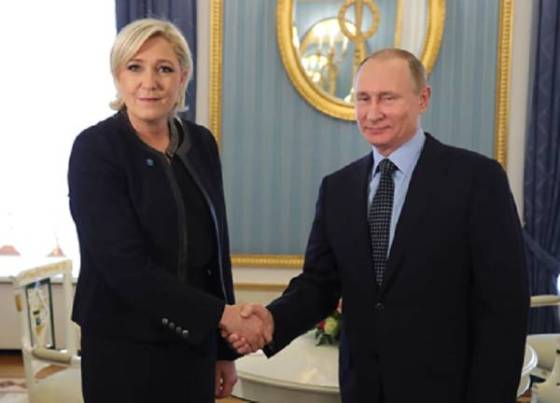 Le Pen - Poutine
