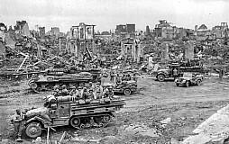 Düren in ruins